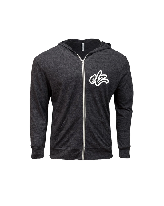 Full-Zip Hoodie - Charcoal