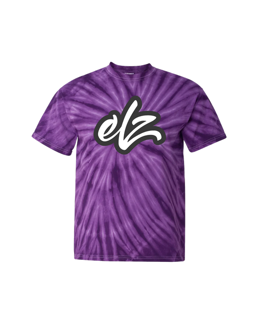 Elz Tie-Dye T-Shirt - Purple
