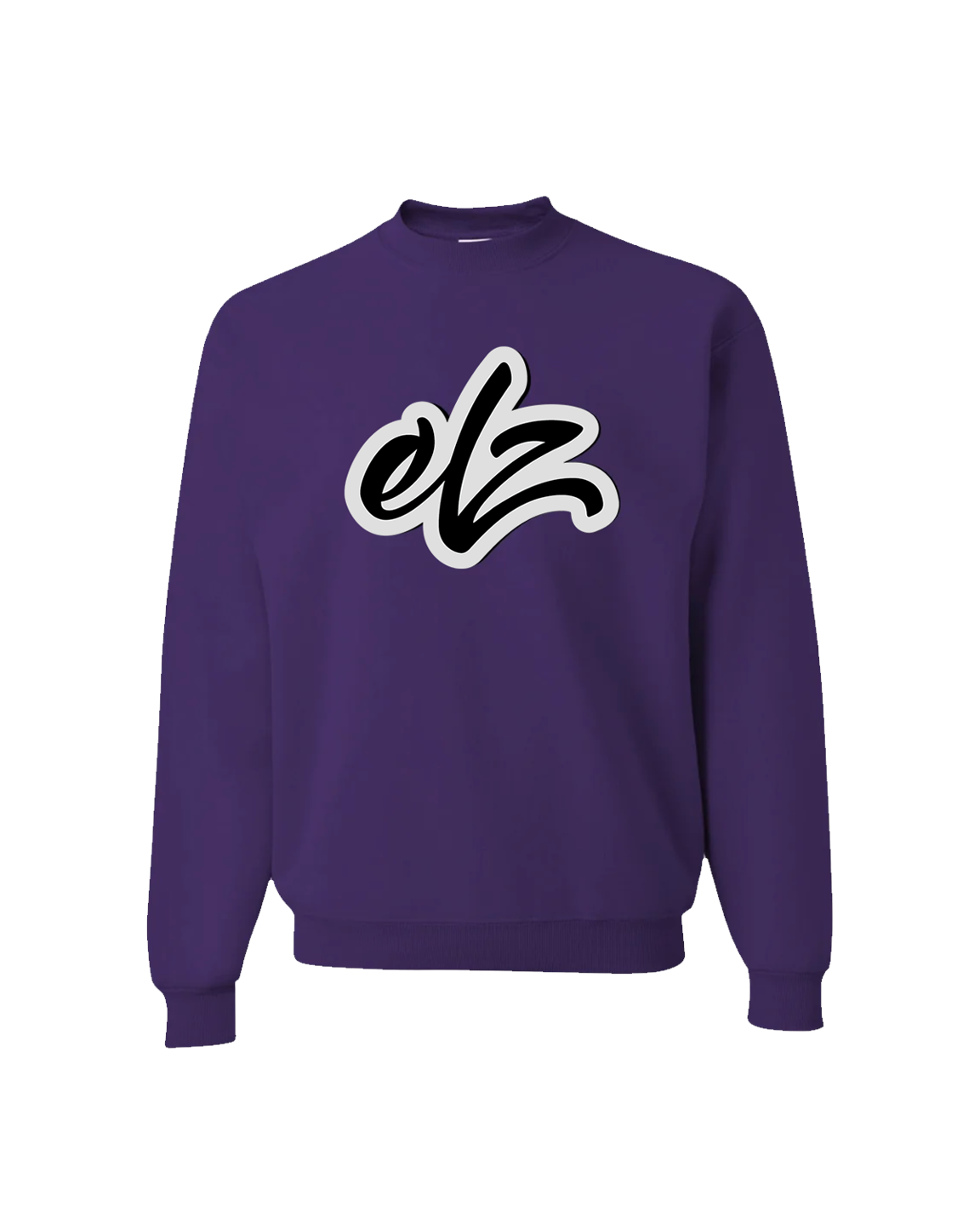 Elz Crewneck Sweatshirt - Purple